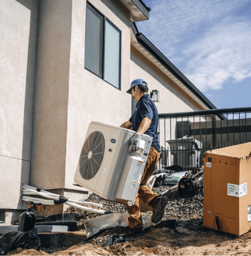 Heat pump maintenance service team in Bowmanville, ON