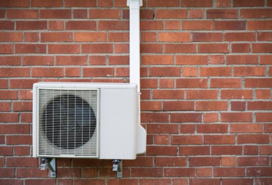 Energy-efficient heat pump installed at a home in Pickering, ON