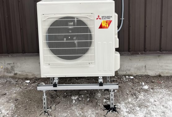 Modern heat pump system installed by Foundry Heat Pumps in East York, ON