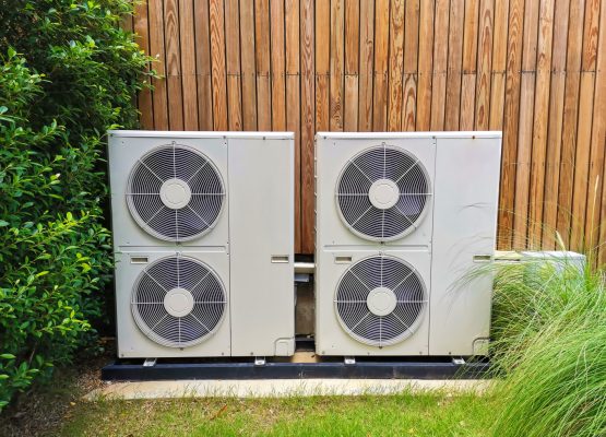 Modern ductless heat pump system installed by Foundry Heat Pumps