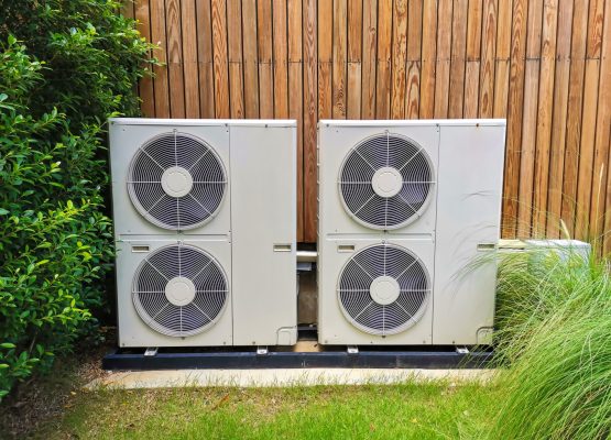 Modern ductless heat pump system installed by Foundry Heat Pumps